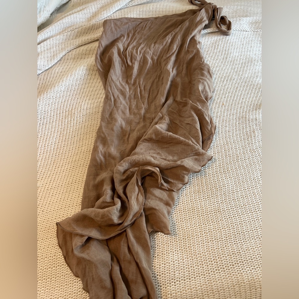 Elegant Brown Coverup